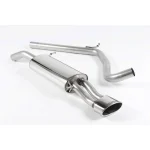 Milltek Sport SSXSE122 Non-Resonated (Louder) Cat-Back Exhaust System with Polished Oval Trim (For Facelift cars)