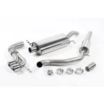 Milltek Sport SSXSE138 Resonated (Quieter) Cat-Back Exhaust System with Twin Polished Tips