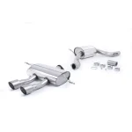 Milltek Sport SSXSE151MP Resonated (Quieter) Cat-Back Exhaust Systems