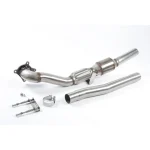 Stainless Steel Cast Downpipe with Race Cat (For Milltek 3" Cat-Back) SSXSE154