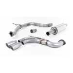 Milltek Sport SSXSE183MP Resonated (Quieter) Cat-Back Exhaust Systems