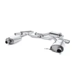 Milltek Sport SSXSK020 Resonated (Quieter) Cat-Back Exhaust System - Uses OE Tips