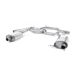 Milltek Sport SSXSK021 Non-Resonated (Louder) Cat-Back Exhaust System - Uses OE Tips