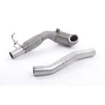 Stainless Steel Cast Downpipe with Race Cat (For Milltek Cat-Back) SSXSK24
