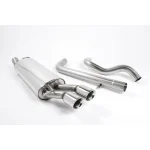 Milltek Sport SSXVW052 Non-Resonated (Quieter) Cat-Back Exhaust System with Twin Polished Trims