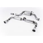 Milltek Sport SSXVW176 Resonated (Quieter) Cat-Back Exhaust System with Polished Trims