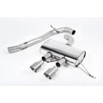 Milltek Sport SSXVW219MP Non-Resonated (Louder) Cat-Back Race Exhaust Systems