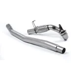 Milltek Sport SSXVW348 Large Bore Downpipe with Catalyst Delete (For OE Cat-Back)