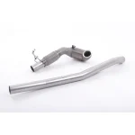 Stainless Steel Cast Downpipe with Race Cat (For Milltek Cat-Back) SSXVW387