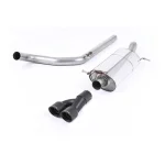 Milltek Sport SSXVW416MP Non-Resonated (Louder) Cat-Back Exhaust Systems