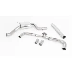 Milltek Sport SSXVW468MP Non-Resonated (Louder) Cat-Back Exhaust Systems