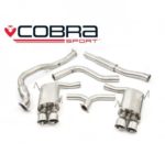 Cobra Sport Resonated Turbo-Back Auspuffanlage mit Sportkatalysator Subaru Impreza WRX STI 2014+