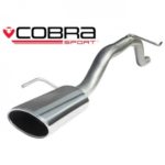 Cobra Heckkasten (Venom Range - Lauter Typ) Vauxhall Corsa D (06-13) 1.2 & 1.4L Benzin