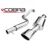 Cobra Cat Back System (Resonanz) * 4-fach Stoßstange erforderlich VW Golf MK4 (1J) 1.4 & 1.6