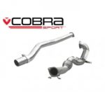 Cobra Front Pipe & De-Cat Abschnitt VW Golf R MK7 (5G)