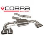 Cobra Cat Back System (Resonanz) VW Golf R MK7 (5G)