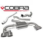 Cobra Turbo Back System (mit Sp / Cat & nicht resoniert) VW Golf R MK7 (5G)