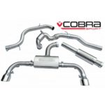 Cobra Sport Turbo Back Package (mit Sports Cat & Resonator) Golf GTI Mk7 (5G) (inkl. Perf Pack / Clubsport Modelle)