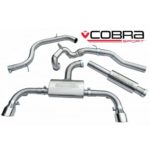 Cobra Sport Turbo Back Package (mit De-Cat & Resonator) Golf GTI Mk7 (5G) (inkl. Perf Pack / Clubsport Modelle)
