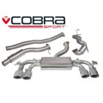 Cobra Sport Turbo Back Package (mit Sportkatze & Resonator) - Valved Golf R Mk7 (5G)