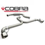 Cobra Sport Cat Back System (Venom Range - Hinweis sehr laut) Scirocco R 2.0 TSI
