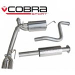 Cobra Cat Back Auspuff (Resonanz) Vauxhall Astra GTC 1.6