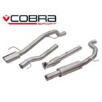 Cobra Sport Cat Back System (Venom Range - Hinweis sehr laut) Corsa E 1.4 Turbo