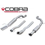 Cobra Sport Cat Back System (Resonanz) Corsa E 1.0 Turbo