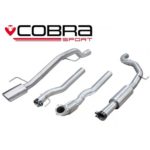 Cobra Sport Cat Back System (Venom Range - Hinweis sehr laut) Corsa E 1.0 Turbo