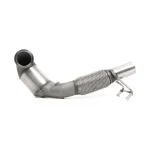 Milltek Sport Cast Large Bore Downpipe with 200 cell High Flow Sports Cat - MSHO131