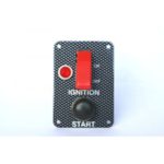 Grayston Starter Panel - Druckknopf & Licht - 30 Amp - Carbon