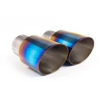 Milltek Sport Burnt Titanium GT (round) 90 Exhaust Tip, Standard - MSTIP217