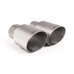 Milltek Sport Brushed Titanium GT (round) 90 Exhaust Tip, Standard - MSTIP193