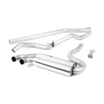 Milltek Sport MCXAU105MP Non-Resonated (Louder) Downpipe-Back Exhaust Systems