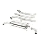 Milltek Sport SSXAR17 Non-Valved & Non-Resonated (Louder) Cat-Back Exhaust System - Uses OE Trims