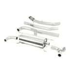 Milltek Sport SSXAR18 Valved & Non-Resonated Cat-Back Exhaust System - Uses OE Trims