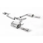 Milltek Sport SSXAU324 Cat-Back Exhaust System with Dual Outlet Polished Trims
