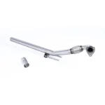 Milltek Sport SSXAU606 Large Bore Downpipe with Catalyst Delete (For OE Cat-Back)