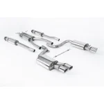 Milltek Sport SSXAU621 Resonated (Quieter) Cat-Back Exhaust System with Polished Trims