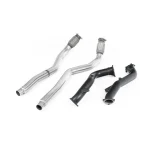 Milltek Sport SSXAU634 Large Bore Downpipes with Catalyst Bypass Pipes (For OE Cat-Back)
