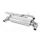 Milltek Sport SSXAU732MP Non-Resonated (Louder) Cat-Back Exhaust Systems