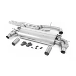 Milltek Sport SSXAU741MP Non-Resonated (Louder) Cat-Back Exhaust Systems