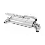 Milltek Sport SSXAU770MP Non-Resonated (Louder) Cat-Back Exhaust Systems