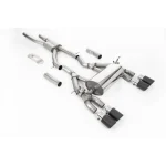 Milltek Sport SSXBM1121 GPF / OPF Back Race (Louder) Exhaust System with Carbon Jet-90 Trims