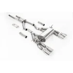 Milltek Sport SSXBM1126 GPF / OPF Back Road Exhaust System with Polished GT-90 Trims