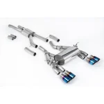 Milltek Sport SSXBM1150 Equal Length Cat-Back Exhaust System with Burnt Titanium Trims