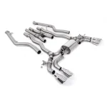 Milltek Sport SSXBM1227 Cat Back Exhaust System with Polished GT-100 Trims