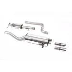 Milltek Sport SSXFD344 Resonated (quieter) Cat Back Exhaust System with Polished Tips