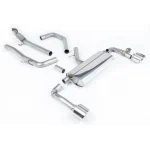 Milltek Sport SSXHY168 Cat Back Exhaust System with Polished GT-139 Trims - Removes OPF