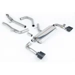 Milltek Sport SSXHY169 Cat Back Exhaust System with Cerakote Black GT-139 Trims - Removes OPF